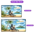 thumbnail image 5 of Cane Corso Hello Summer Beach Theme with Sunglasses and Tropical Cocktail Desk Mat Full Keyboard Mouse Pad Italian Mastiff Dog Lover Gifts Idea Large Mousepad - 00009, 5 of 5
