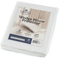 thumbnail image 7 of Poly-Cotton Zippered Pillow Protector - Wedge Pillow Cover - Protects from Dirt, Dust, and Debris - Single Unit, 7 of 7