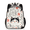 Green, variant on Jiaoprinted Ocean Shark Backpack, Lightweight Casual Daypack with Chest Strap & Water Bottle Pockets, Wildlife Shark Fish Sports Travel Bag for Work