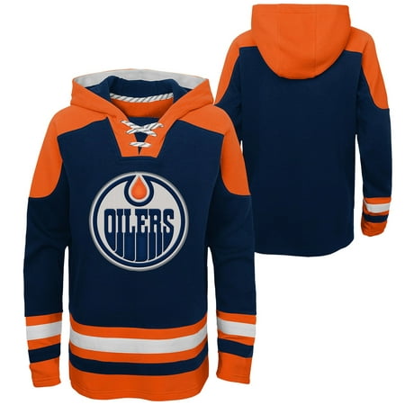 Outerstuff Youth Edmonton Oilers Home Ageless Must-Have Pullover Hoodie