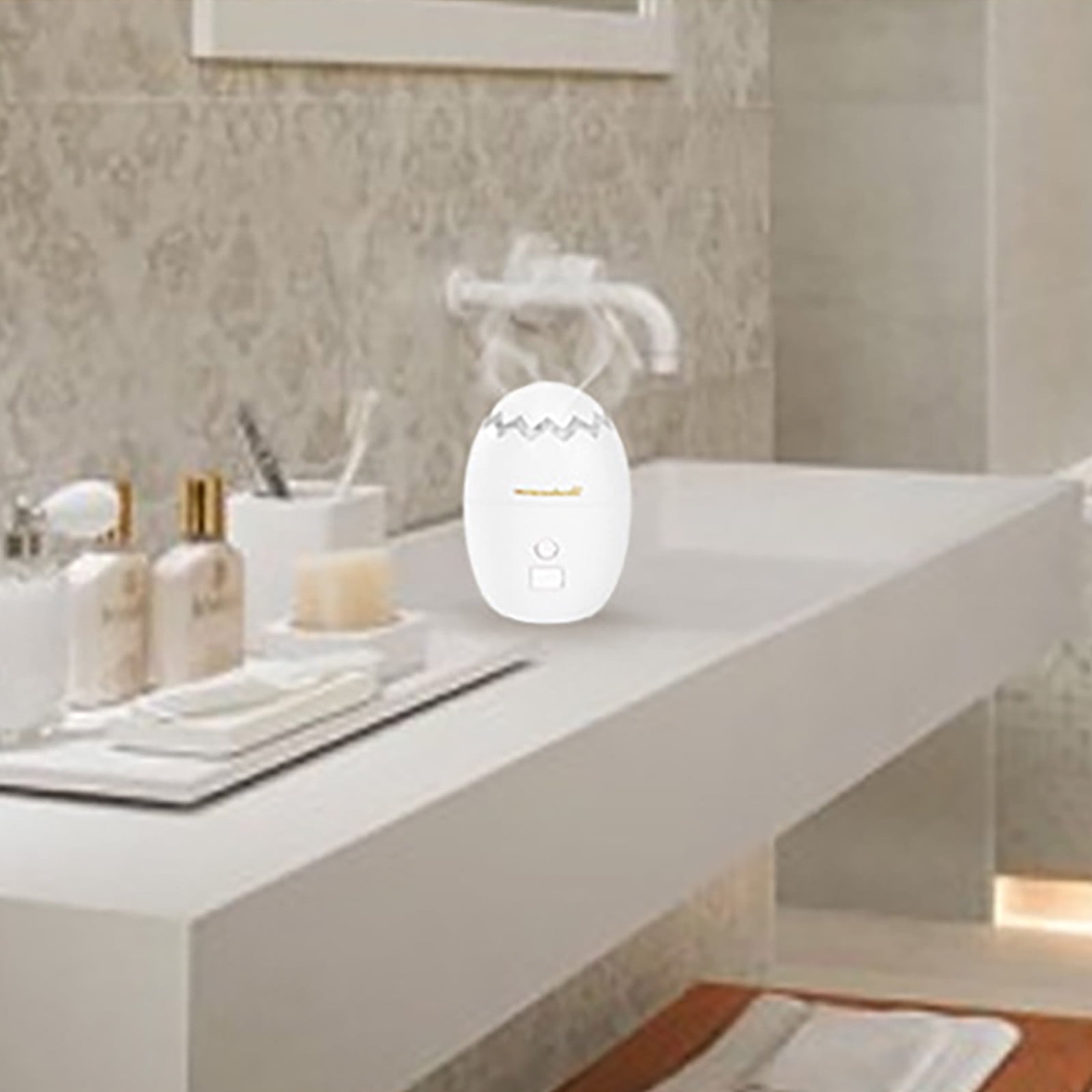 Oggfader Air Purifiers for Home Large Room,Home Purifier Dander Hair Smell Portable Purifier With Sleep Mode Speed Control Bedroom Office Living Room Kitchen Three Colors,White