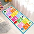 thumbnail image 5 of CYFW Kids Play Mat with Hopscotch Design,Non-Slip Jumping House Carpet 32X48 Inches,Colorful Children’S Rug for Indoor Outdoor Playroom,Educational And Fun Game Mat,16" X 24", 5 of 7