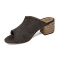 thumbnail image 5 of Mules De Tacón Con Yute Vida Leve Para Mujer Color Gris Talla 24 Vida Leve MACARENA-02-GRIS, 5 of 5