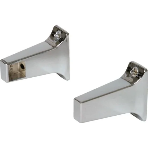 Design House 559948 Chrome 2" Towel Bar Bracket