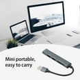 thumbnail image 2 of Methold USB Hub USB2.0 estación de acoplamiento multipuerto aleación de aluminio adaptador de 480 Mbps ordenador portátil PC Splitter Dock Cables de computadora, 2 of 6