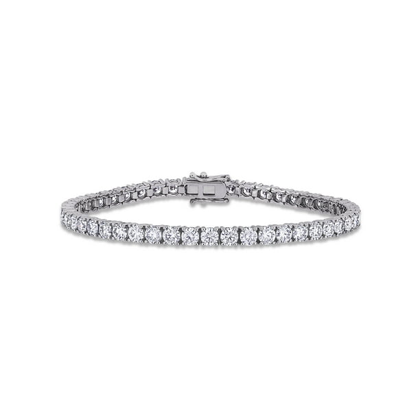 Miabella Moissanite Tennis Bracelet