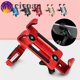 thumbnail image 2 of CIYUAN Universal Aluminio diferente Mount Durable MOTO stents Bicicleta moto diferente titular Portable Antideslizante Metal Soporte del soporte del manillar Teléfono de apoyo/Multicolor huangjie unisex, 2 of 2