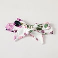 thumbnail image 4 of Infant Baby Girls Clothes 6 Months Girls Outfits 12 Months Girls Short Sleeve Top Floral Pants Headband 3PCS Girls Clothing Set Purple, 4 of 9