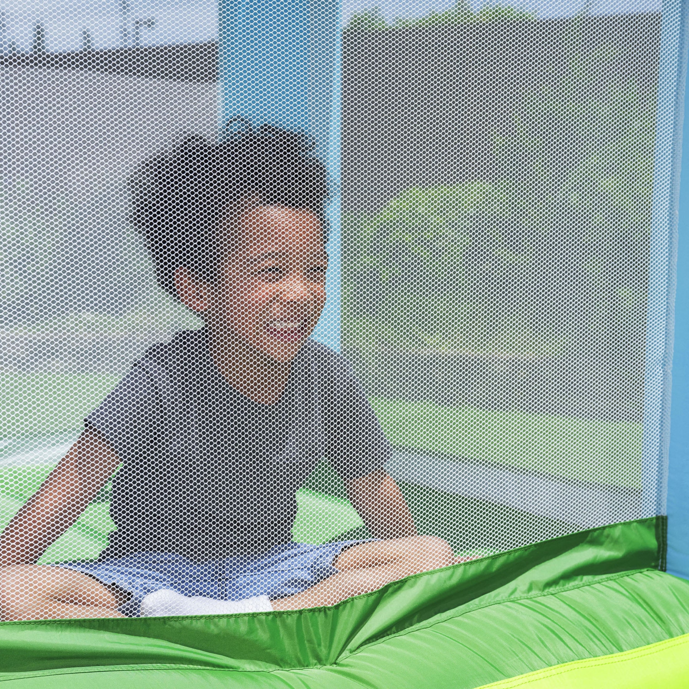 H2OGO! Mushroom Totlot Bounce House with Pool & Basketball Hoop, Indoor/Outdoor, Ages 3+