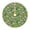 Velcro, variant on Xecao Vintage Sugar Skull Pattern Christmas Tree Skirt Round Xmas Tree Mat Base Cover for Holiday Home Decorations-36"