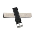 thumbnail image 4 of 24mm Leather Watch Band Strap, Stainless Steel Buckle, 4 of 7