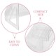 thumbnail image 3 of HAMPPLIES Soporte De Acrílico Transparente Para Tarjetas De Escritorio Con Y Niveles Múltiples, 3 of 8
