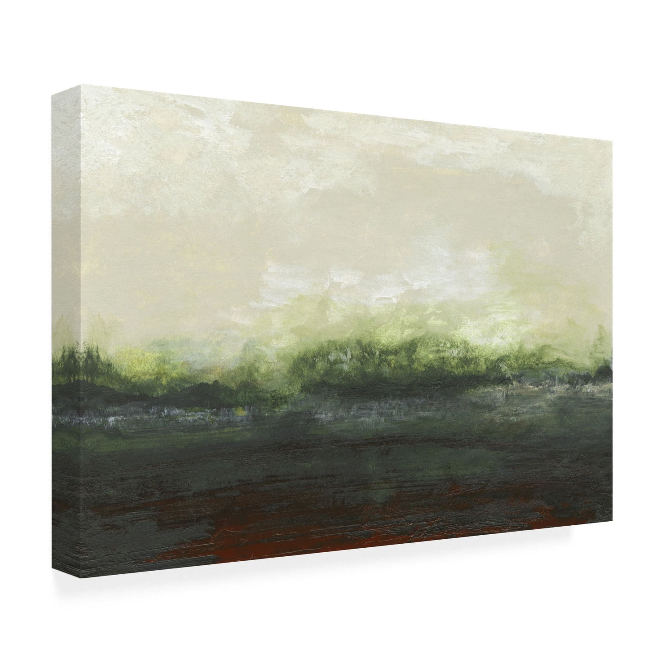 Trademark Fine Art Sharon Gordon Across the Green Hills Canvas Wall Art