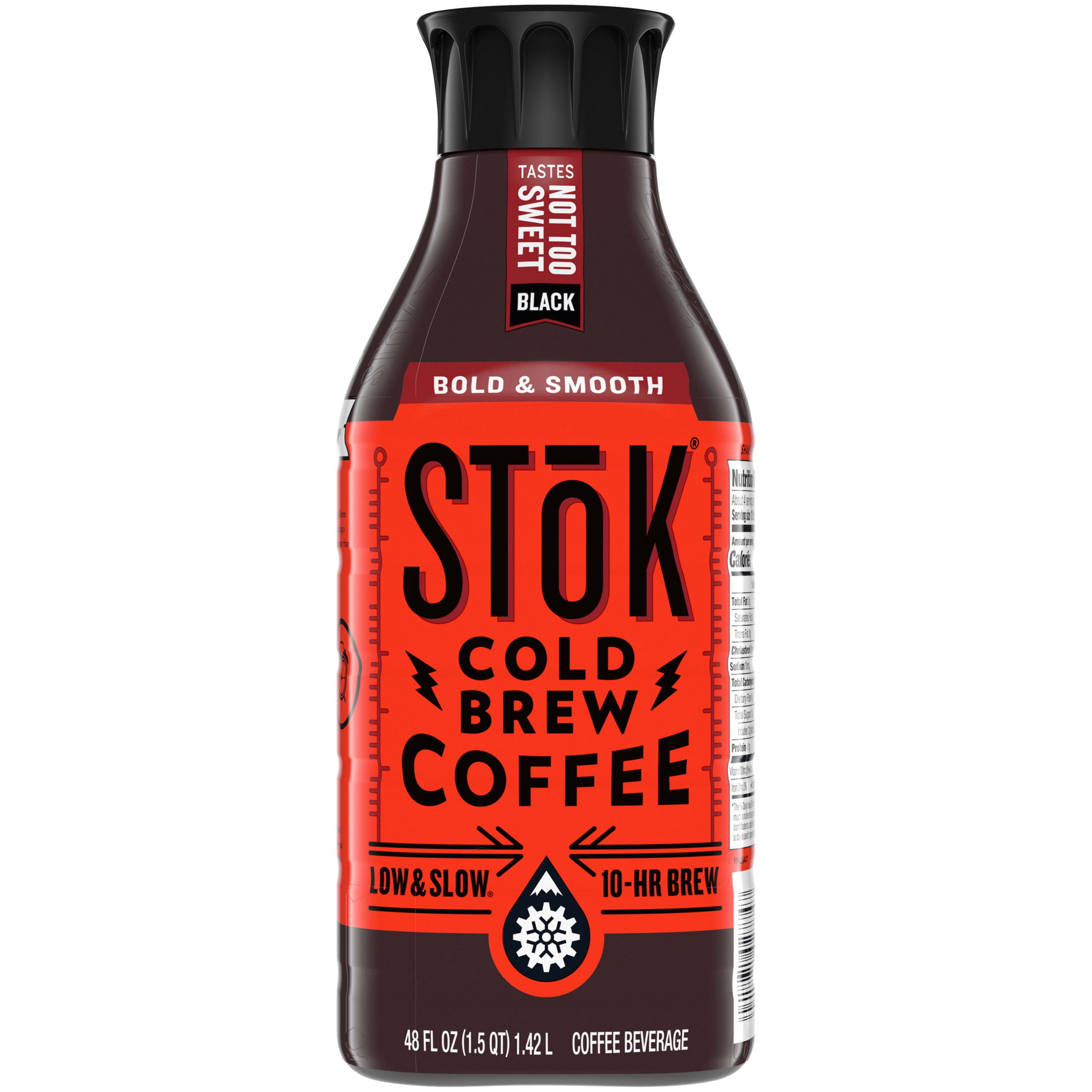 SToK Cold Brew Coffee, Not Too Sweet , 48 Oz.