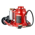 thumbnail image 2 of CAFORKP Heavy Duty 50 Ton Air/Hydraulic Bottle Jack for Trucks & Auto Repair, 10.4-16.1" Lifting Range, 110,231 lbs Capacity, Pneumatic Manual Pump, Red, 2 of 10