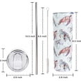 thumbnail image 6 of Sea Turtle Gifts for Women - Turtle Tumbler Turtle Cup with Lid and Straw - 20 Oz Stainless Steel Tumbler Coffee Tea Cup - Turtle Gifts Women for Birthday Christmas, 6 of 6