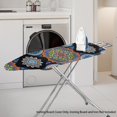 thumbnail image 2 of HELLHERO Boho Mandala Floral Pattern Ironing Board Cover 15"x54", Polyester Fabric Breathable Soft Replacement Cover for Home Laundry Room and Tailor Work, 2 of 7