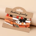 thumbnail image 6 of Luoshdecor Halloween Bracelets Skull Pumpkin Bat Cute Bracelet,Layered Beaded Bracelets,for Women Teen, 6 of 6