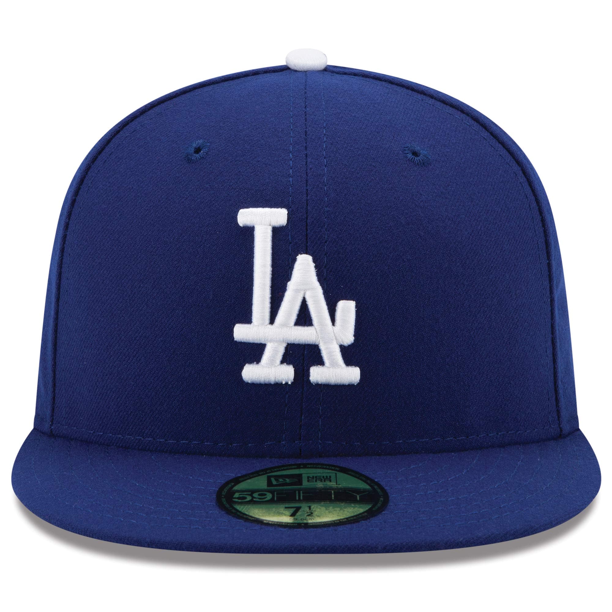 Men's New Era Royal Los Angeles Dodgers Authentic Collection On Field 59FIFTY Performance Fitted Hat - image 2 of 5