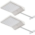 thumbnail image 1 of InnoGear Solar Gutter Lights Outdoor 80 LED Wall Mount Lighting with Motion Sensor 4 Working Modes IP65 Waterproof 450 Lumens for Front Door Yard Garage Pack of 2, 1 of 5