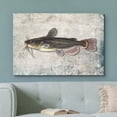 thumbnail image 2 of wall26 Framed Canvas Print Wall Art Bullhead Fish on Granite Background Marine Life Animals Digital Art Realism Nautical Scenic Colorful Ultra for Living Room, Bedroom, Office - 12"x18", 2 of 5