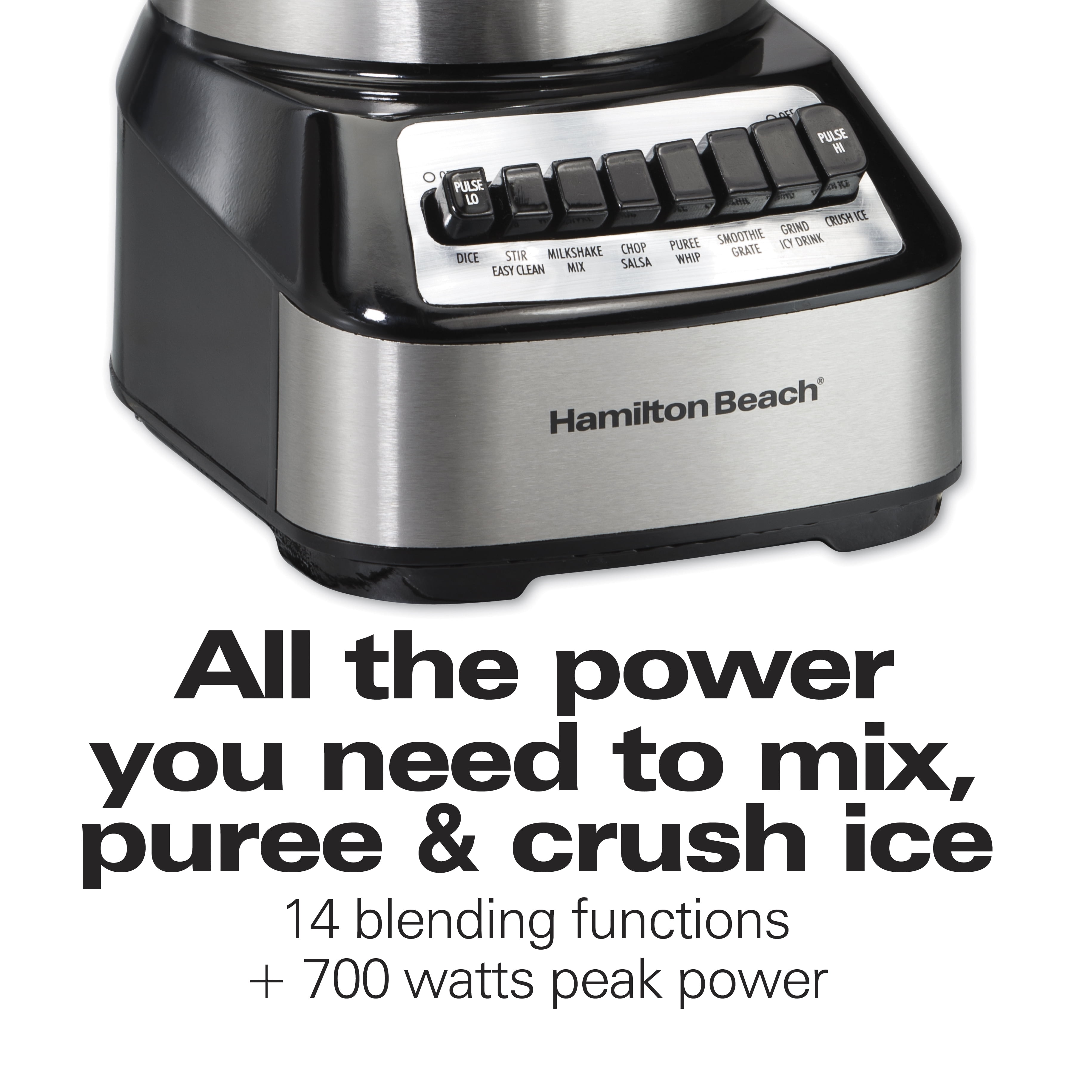 Hamilton Beach 40 oz. Wave Crusher Blender 58185 All the Power you Need NEW