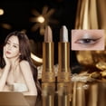 thumbnail image 2 of Eyeshadow Stick Dual Color Gold Diamond Pearl Waterproof Long Lasting Creamy Glide On Easy Application Travel Size 3.5g, 2 of 5