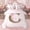 Pink C, variant on Erosebridal Cute Monogrammed Y Bedding Comforter Set for Kids, Pink Cheetah Print Queen Bedding Sets, 7-Piece