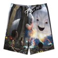 thumbnail image 3 of Film Ghostbusters Stay Puft Short Sweatpants Summer Daily Cozy Lounge Shorts 3D Printed Beach Shorts Sweatpants With Drawstring And Pockets, 3 of 7