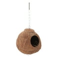 thumbnail image 1 of Nido de cáscara de coco para pájaros, juguete para loros, juguete para morder, 1 of 7