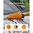 thumbnail image 4 of VEVOR 24" Pressure Washer Undercarriage Cleaner, 4000 PSI Stainless Steel, 7 Nozzles & Angle Adjustment Gear, 2 Extended Wands for Deck/Patio, 4 of 9