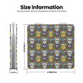 thumbnail image 3 of Goofa Sugar Skulls Pattern Pocket Mirror, Portable Makeup Mirror,Travel Makeup Mirror,Dual-Sided Compact Mirror,Gift Makeup Mirror-Square, 3 of 9