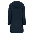 thumbnail image 3 of Women's Cutter & Buck  Navy Tacoma Rainiers Mission Ridge Repreve Eco Insulated Long Puffer Jacket, 3 of 3