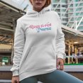 thumbnail image 2 of Registered Nurse, Nursing Professional Merch Gift, White Hooded Sweatshirt or Hoodie, XL, 2 of 5