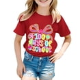 thumbnail image 2 of MUXiin 100 Day of School Shirt, 100Th Day of School Shirt, 100 Days of School Shirt Girls Kids Toddler Kindergarten Tee Happy 100th Day of School Celebration Gifts Tops, 2 of 6