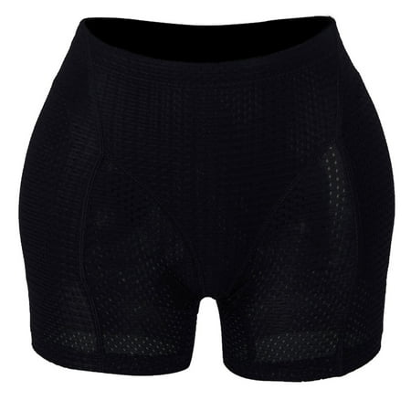 

Women Padded Panties Shapewear Enhancer Control Panties Body Shaper Underwear Black 2XL