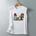 thumbnail image 5 of Daisyyozoid Chemise Joyeuses Pâques pour Femmes Mode Décontractée Sans Manches Imprimée Chandails en Molleton pour Dames, 5 of 5