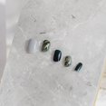 thumbnail image 3 of Cute Background card, False Nail Art Plate Tips, Alloy bracket Wooden board, Photo props Showing Stand, Nail Art Display Board, Marble Pattern(2), 3 of 7