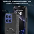 thumbnail image 4 of ELEHOLD For Moto G Power (2025) Magnetic Case, Shockproof Ultra Slim Luxury Leather Magnetic Drop Protection Cover Full Lens Protection, Gray, 4 of 6