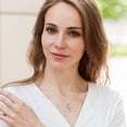 thumbnail image 2 of Turandoss Heart Initial Necklaces for Women Dainty 14K Gold Plated CZ Heart Pendant with Tiny Letter A-Z Personalized Trendy Jewelry Valentine's Day Birthday Gifts for Women Girls, 2 of 8
