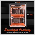 thumbnail image 2 of 23PC Hex Head Allen Wrench Drill Bit Set Screwdriver Metric & SAE, 2 of 8