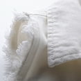 thumbnail image 4 of Women's Casual Denim Waistcoat Frayed Sleeveless Ripped Jacket Vest with Pockets 07-White M, 4 of 4