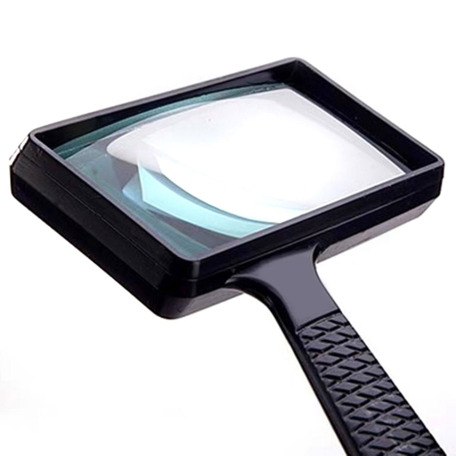 TECHSHARE Magnifying Glass with Light, Lighted Magnifying Glass, 5X  Handheld Pocket Magnifier Small Illuminated Folding Hand Held Lighted  Magnifier