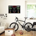 thumbnail image 3 of Basketball Scoreboard Wall Stickers Self Adhesive Decals Basketball Scoreboard Wall Decor Vinyl Art Mural Decals Waterproof Decoration for Kids Room Home Living Room Bedroom 37.7x23.6in for DIY, 3 of 9