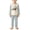 Light Blue, variant on Cethrio Boys Cotton Pajama Sets, Long Sleeve Comfy 2 Piece Crew Neck Boys' Sleepwear Light Blue Size 10-12