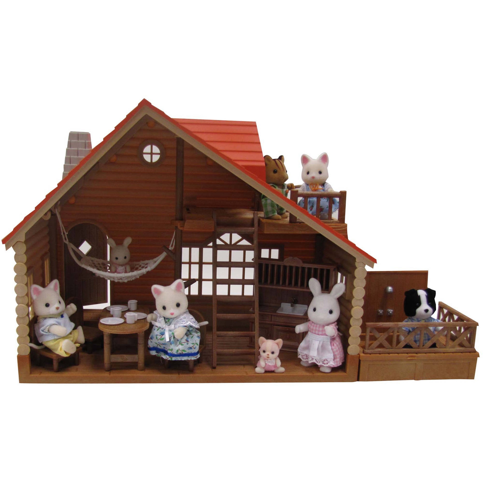 calico critters log cabin