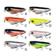 thumbnail image 4 of Yuarrent 4 piezas de cebo de plástico de simulación de agua salada señuelos de agua dulce agua de mar Crankbait Rock pesca Swimbait suministros Pescar tipo 6 Yuarrent OD023293-06, 4 of 6