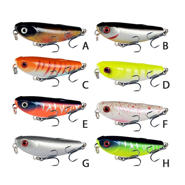Fastboy Pack Of 4 Baits Plastic Artificial Saltwater Freshwater Lures Seawater Crankbait Ocean Rock Fishing Swimbait Accessories Gifts Type 7 Other