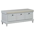 thumbnail image 5 of Shoe Storage Bench, Entryway Bench with 3 Drawers And Lift Top Storage, Upholstered Shoe Storage Bench For Entrance Hallway Bedroom Living Room, 5 of 9