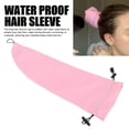 thumbnail image 3 of Funda De Pelo A Prueba De Agua Para Pelo Largo, Gorro De Ducha Para Lavado De De Caballo, Color Rosa, Para Gimnasio, Piscina Y Playa, 3 of 7
